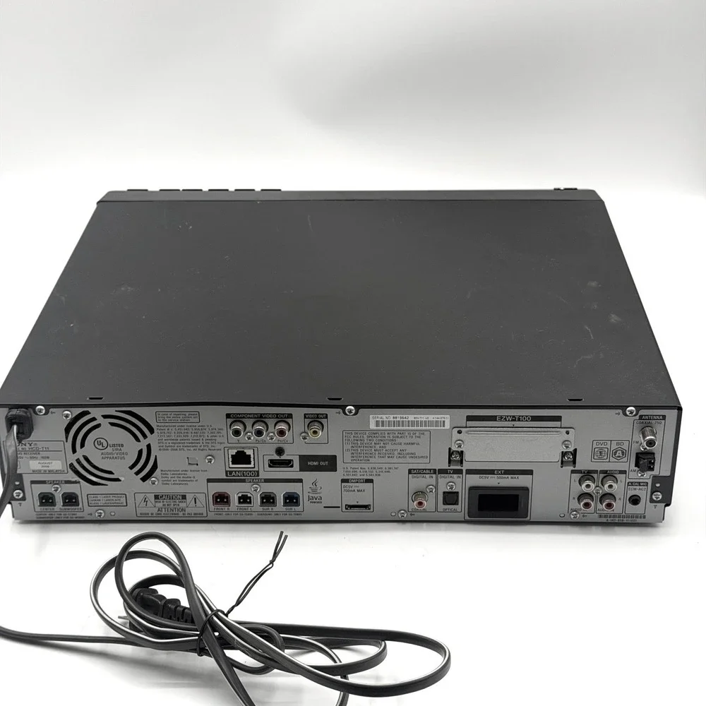 Sony BDV-T11 Blu-ray DVD Home Theatre System Receiver HCD-T11 PARTS ONLY